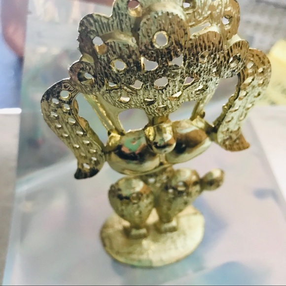 Vintage foo foo poodle earring holder stand - Picture 4 of 4